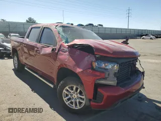 2021 Chevrolet Silverado 1500 RST with VIN 3GCUYEED0MG294021, listed as a Copart auction lot 53527185 with 80,871 mi miles and Salvage Title. Bid and sale history available at DreamBid. Image 4.