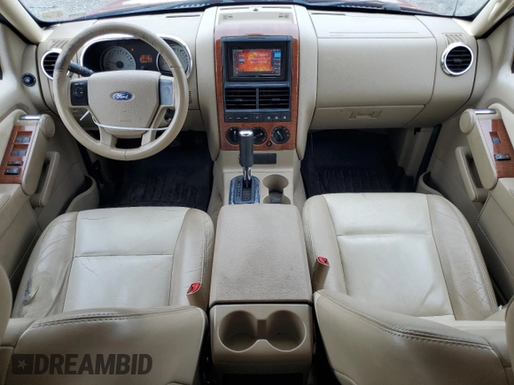2007 Ford Explorer Eddie Bauer with VIN 1FMEU74E97UA59975, listed as a Copart auction lot 56460195 with 140,126 mi miles and Clean title. Bid and sale history available at DreamBid. Image 8.