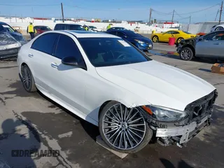 2023 Mercedes-Benz C 300 with VIN W1KAF4GB0PR105246, listed as a IAAI auction lot 41911499 with 33,613 mi miles and . Bid and sale history available at DreamBid. Image 1.