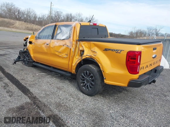 2022 Ford Ranger XL with VIN 1FTER4FH7NLD54832, listed as a IAAI auction lot 41333426 with 40,439 mi miles and . Bid and sale history available at DreamBid. Image 3.