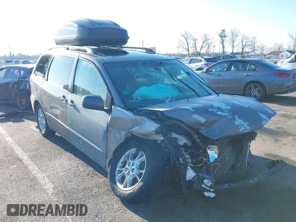 2005 Toyota Sienna XLE with VIN 5TDZA22CX5S284040, listed as a IAAI auction lot 41687083 with 191,388 mi miles and . Bid and sale history available at DreamBid. Image 1.