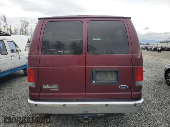 2008 Ford Econoline Passenger XL with VIN 1FBNE31L98DA53208, listed as a Copart auction lot 76157574 with 143,568 mi miles and Clean Title. Bid and sale history available at DreamBid. Image 6.