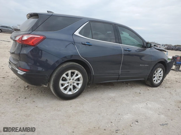 2019 Chevrolet Equinox LT with VIN 3GNAXKEV2KS529954, listed as a Copart auction lot 47373245 with 128,504 mi miles and Salvage Title. Bid and sale history available at carsss.com. Image 3.