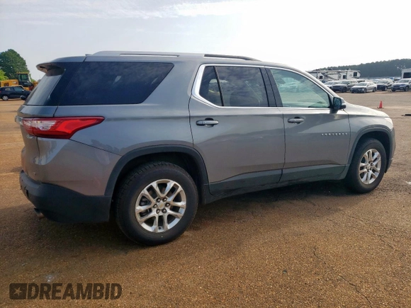 2018 Chevrolet Traverse LT Cloth with VIN 1GNERGKW3JJ247716, listed as a Copart auction lot 63163345 with 90,722 mi miles and Salvage title. Bid and sale history available at DreamBid. Image 3.
