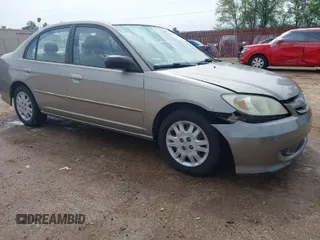2005 Honda Civic LX z VIN 2HGES16555H594162, wystawiony jako IAAI lot #41931523 z przebiegiem 140 504 mil mil oraz . Historia ofert i sprzedaży dostępna na DreamBid. Obrazek 1.