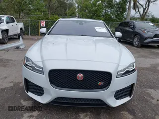 2018 Jaguar XF with VIN SAJBG4FV9JCY55697, listed as a IAAI auction lot 41406469 with 55,572 mi miles and . Bid and sale history available at DreamBid. Image 13.