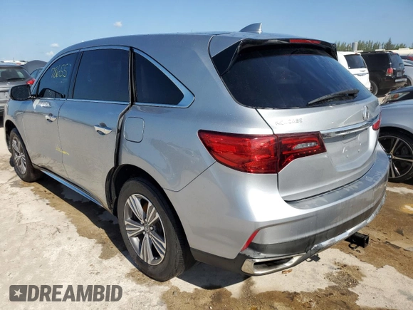 2019 Acura MDX with VIN 5J8YD3H36KL008310, listed as a Copart auction lot 49674813 with 78,655 mi miles. Bid and sale history available at carsss.com. Image 2.