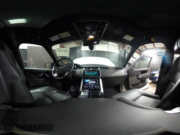 2021 Land Rover Range Rover Westminster with VIN SALGS2RU5MA438449, listed as a IAAI auction lot 40879962 with 25,523 mi miles and . Bid and sale history available at DreamBid. Image 22.