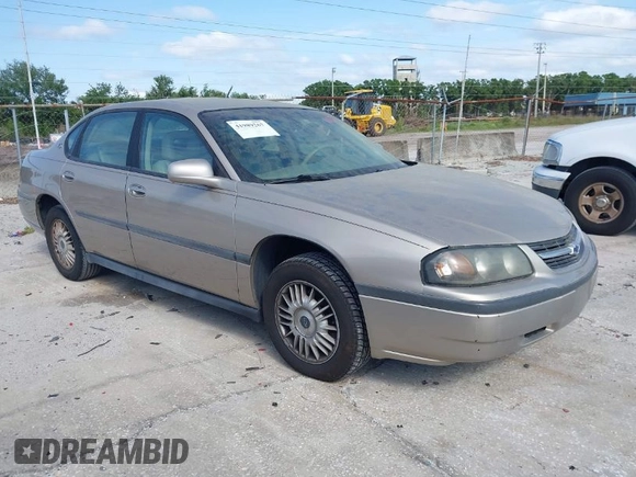 2002 Chevrolet Impala z VIN 2G1WF55K929224966, wystawiony jako IAAI lot #41989267 z przebiegiem 121 010 mil mil oraz . Historia ofert i sprzedaży dostępna na DreamBid. Obrazek 1.