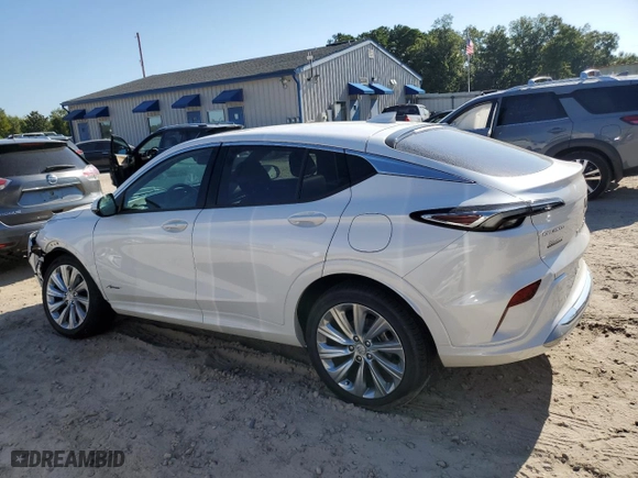 2024 Buick Envista Avenir with VIN KL47LCE27RB110489, listed as a Copart auction lot 69474904 with 0 mi miles and Salvage Title. Bid and sale history available at carsss.com. Image 2.