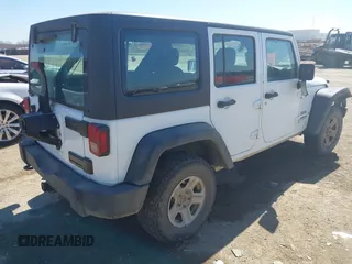 2016 Jeep Wrangler Unlimited Sport RHD with VIN 1C4BJWKG8GL307220, listed as a IAAI auction lot 41646544 with 201,199 mi miles and . Bid and sale history available at DreamBid. Image 4.