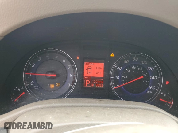 2009 Infiniti G37 Journey with VIN JNKCV61E29M309985, listed as a Copart auction lot 54785065 with 127,958 mi miles and Clean Title. Bid and sale history available at DreamBid. Image 9.