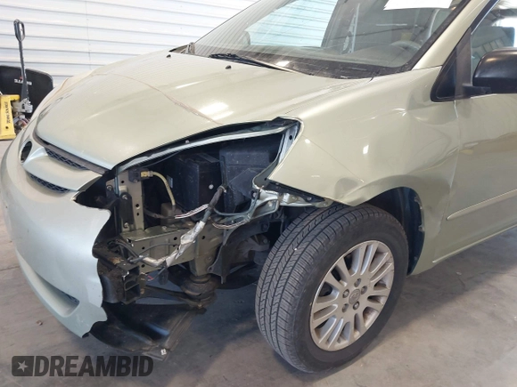 2008 Toyota Sienna LE with VIN 5TDBK23C88S020607, listed as a IAAI auction lot 41748033 with 159,439 mi miles and . Bid and sale history available at DreamBid. Image 6.
