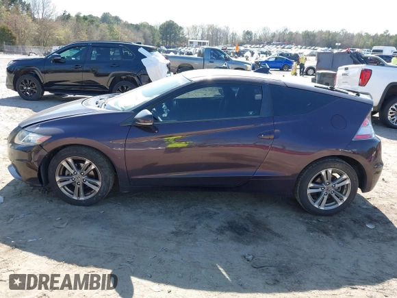 2013 Honda CR-Z with VIN JHMZF1D48DS003911, listed as a IAAI auction lot 41886836 with 156,542 mi miles. Bid and sale history available at carsss.com. Image 15.