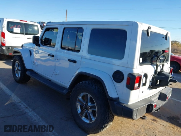2019 Jeep Wrangler Unlimited Sahara с VIN 1C4HJXEN9KW509839, выставлен на аукционе IAAI как лот 41054085 с пробегом 78 850 миль миль и . История ставок и продаж доступна на DreamBid. Изображение 14.