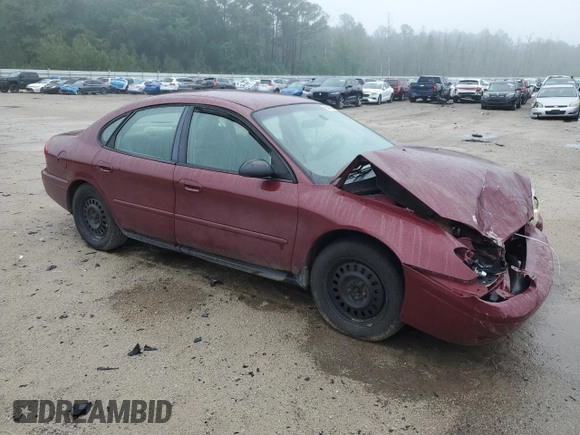 2006 Ford Taurus SE with VIN 1FAFP53U86A247325, listed as a Copart auction lot 58414025 with Not provided miles and Salvage title. Bid and sale history available at DreamBid. Image 4.
