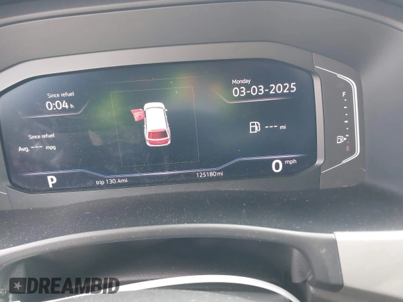 2019 Volkswagen Atlas SEL R-Line with VIN 1V2RR2CA6KC594588, listed as a IAAI auction lot 41686713 with 125,180 mi miles and . Bid and sale history available at DreamBid. Image 7.