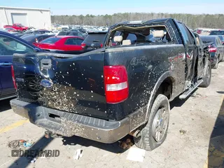 2005 Ford F-150 XLT with VIN 1FTPX145X5FA53380, listed as a IAAI auction lot 41631934 with 1 mi miles. Bid and sale history available at carsss.com. Image 4.