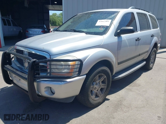 2006 Dodge Durango SLT with VIN 1D4HB48N16F103134, listed as a IAAI auction lot 42667561 with 212,724 mi miles and . Bid and sale history available at DreamBid. Image 2.