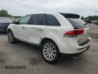 2013 Lincoln MKX with VIN 2LMDJ8JK0DBL06312, listed as a Copart auction lot 54804854 with 121,107 mi miles and Salvage Title. Bid and sale history available at carsss.com. Image 2.