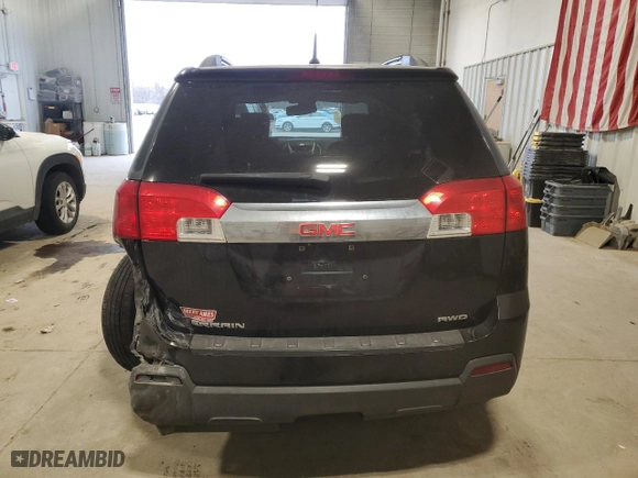 2011 GMC Terrain SLE-2 with VIN 2CTFLTEC5B6246580, listed as a Copart auction lot 44506335 with 142,408 mi miles and Salvage Title. Bid and sale history available at carsss.com. Image 6.