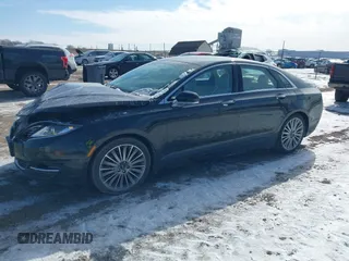 2014 Lincoln MKZ z VIN 3LN6L2GKXER809691, wystawiony jako IAAI lot #41588488 z przebiegiem 163 552 mil mil oraz . Historia ofert i sprzedaży dostępna na DreamBid. Obrazek 2.