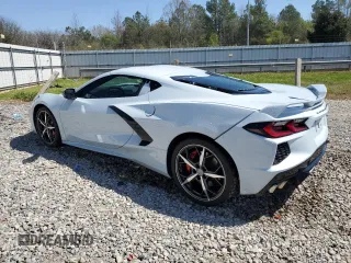 2021 Chevrolet Corvette 1LT with VIN 1G1YA2D47M5106990, listed as a Copart auction lot 46452494 with 12,665 mi miles and Salvage Title. Bid and sale history available at carsss.com. Image 2.