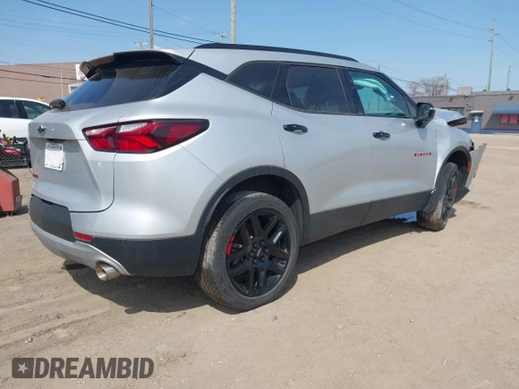 2021 Chevrolet Blazer LT with VIN 3GNKBCRS7MS519979, listed as a IAAI auction lot 42138100 with 73,025 mi miles and . Bid and sale history available at DreamBid. Image 4.