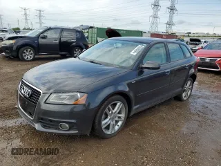 2011 Audi A3 Premium Plus with VIN WAUPFAFM3BA081552, listed as a Copart auction lot 69390984 with 209,256 mi miles and Salvage title. Bid and sale history available at DreamBid. Image 1.