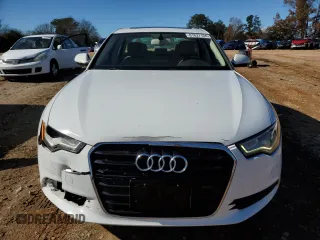 2014 Audi A6 Premium Plus with VIN WAUDFAFC2EN036206, listed as a Copart auction lot 81627124 with 96,669 mi miles and Salvage title. Bid and sale history available at DreamBid. Image 5.