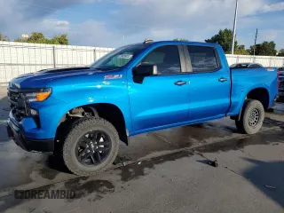 2022 Chevrolet Silverado 1500 Custom Trail Boss with VIN 3GCPDCEKXNG523480, listed as a Copart auction lot 73428924 with 26,081 mi miles and Clean Title. Bid and sale history available at carsss.com. Image 1.