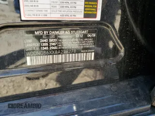 2008 Mercedes-Benz S 550 z VIN WDDNG86XX8A228278, wystawiony jako Copart lot #56500155 z przebiegiem 130 341 mil mil oraz Szkoda całkowita • Salvage title. Historia ofert i sprzedaży dostępna na DreamBid. Obrazek 12.