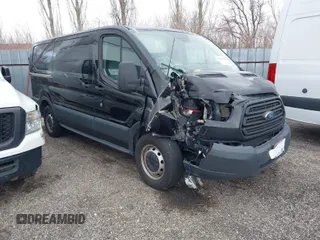 2015 Ford Transit Cargo with VIN 1FTYE1YM6FKB00845, listed as a IAAI auction lot 38618310 with 192,991 mi miles. Bid and sale history available at carsss.com. Image 1.