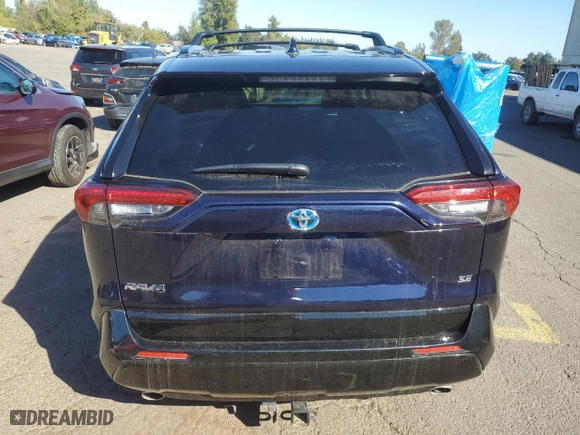 2022 Toyota RAV4 Prime SE with VIN JTMAB3FV4ND102954, listed as a Copart auction lot 74928654 with NaN miles and Salvage Title. Bid and sale history available at carsss.com. Image 6.
