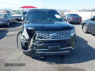 2018 Ford Explorer Platinum z VIN 1FM5K8HT5JGC94254, wystawiony jako IAAI lot #42373704 z przebiegiem 85 644 mil mil oraz . Historia ofert i sprzedaży dostępna na DreamBid. Obrazek 6.