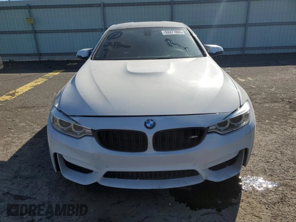 2017 BMW M4 with VIN WBS3R9C51HK709687, listed as a Copart auction lot 53371805 with 68,847 mi miles and Salvage title. Bid and sale history available at DreamBid. Image 5.