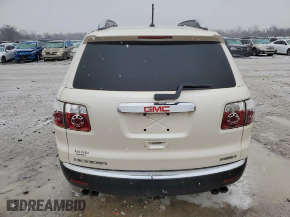 2008 GMC Acadia SLT2 with VIN 1GKEV33758J240902, listed as a Copart auction lot 44715885 with Not Provided miles and Non Repairable. Bid and sale history available at DreamBid. Image 6.