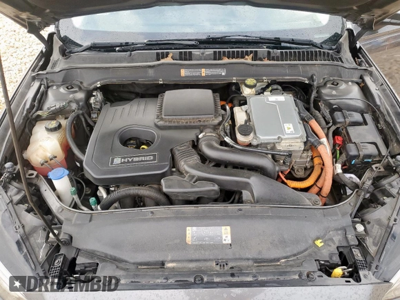 2017 Ford Fusion Hybrid SE with VIN 3FA6P0LU7HR318039, listed as a Copart auction lot 63575325 with 106,355 mi miles and Salvage title. Bid and sale history available at DreamBid. Image 11.