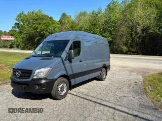 2018 Mercedes-Benz Sprinter Cargo Worker with VIN WD3PE7CD0JP637206, listed as a Copart auction lot 54718435 with 108,285 mi miles and Clean Title. Bid and sale history available at carsss.com. Image 2.