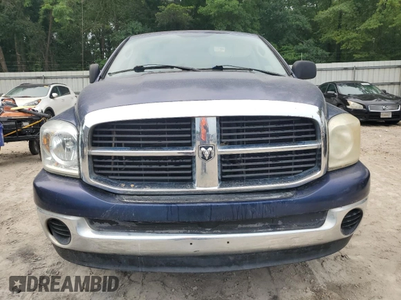 2007 Dodge 1500 SLT with VIN 1D7HA18P37J506018, listed as a Copart auction lot 55928235 with 237,464 mi miles and Clean Title. Bid and sale history available at DreamBid. Image 5.
