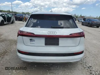 2019 Audi e-tron Prestige with VIN WA1VAAGE0KB013133, listed as a Copart auction lot 57060255 with 50,222 mi miles and Salvage title. Bid and sale history available at DreamBid. Image 6.