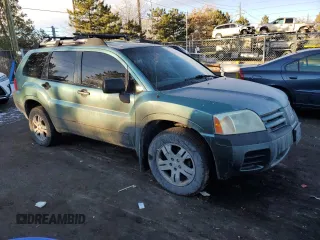 2004 Mitsubishi Endeavor LS with VIN 4A4MN21SX4E045866, listed as a Copart auction lot 83618994 with 219,160 mi miles and Salvage Title. Bid and sale history available at carsss.com. Image 4.