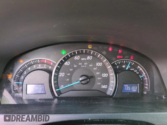 2012 Toyota Camry L with VIN 4T1BF1FK9CU518199, listed as a Copart auction lot 51372485 with 135,103 mi miles and Salvage Title. Bid and sale history available at carsss.com. Image 9.