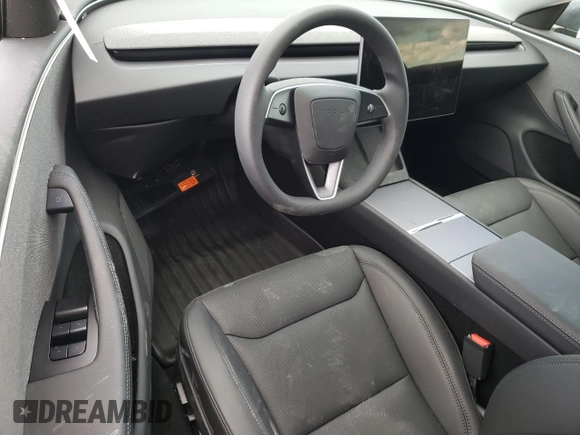 2025 Tesla Model 3 Long Range with VIN 5YJ3E1EA2SF995505, listed as a Copart auction lot 56682745 with 783 mi miles and Salvage title. Bid and sale history available at DreamBid. Image 8.