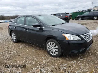 2015 Nissan Sentra SV with VIN 3N1AB7APXFL643408, listed as a Copart auction lot 47801415 with 154,392 mi miles and Salvage Title. Bid and sale history available at carsss.com. Image 4.