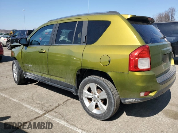 2012 Jeep Compass Sport with VIN 1C4NJCBA0CD556901, listed as a Copart auction lot 48791735 with 167,293 mi miles and Salvage Title. Bid and sale history available at carsss.com. Image 2.