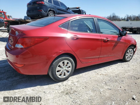 2015 Hyundai Accent GLS with VIN KMHCT4AE9FU913133, listed as a Copart auction lot 49409425 with 120,930 mi miles and Clean Title. Bid and sale history available at DreamBid. Image 3.