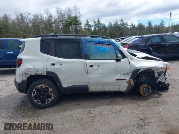 2016 Jeep Renegade Trailhawk with VIN ZACCJBCT4GPD12242, listed as a IAAI auction lot 42035366 with 112,429 mi miles and . Bid and sale history available at DreamBid. Image 14.