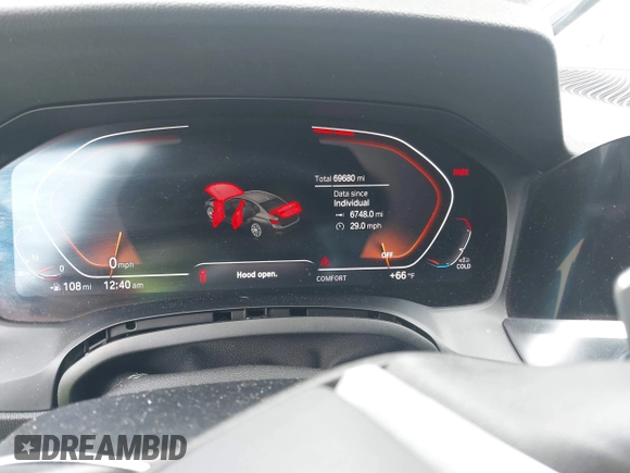 2019 BMW 3 Series 330i xDrive with VIN WBA5R7C59KAJ83727, listed as a IAAI auction lot 42244312 with 69,680 mi miles and . Bid and sale history available at DreamBid. Image 7.