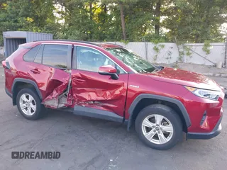 2019 Toyota RAV4 Hybrid XLE with VIN 2T3RWRFV8KW024302, listed as a IAAI auction lot 42777287 with 42,413 mi miles and . Bid and sale history available at DreamBid. Image 6.